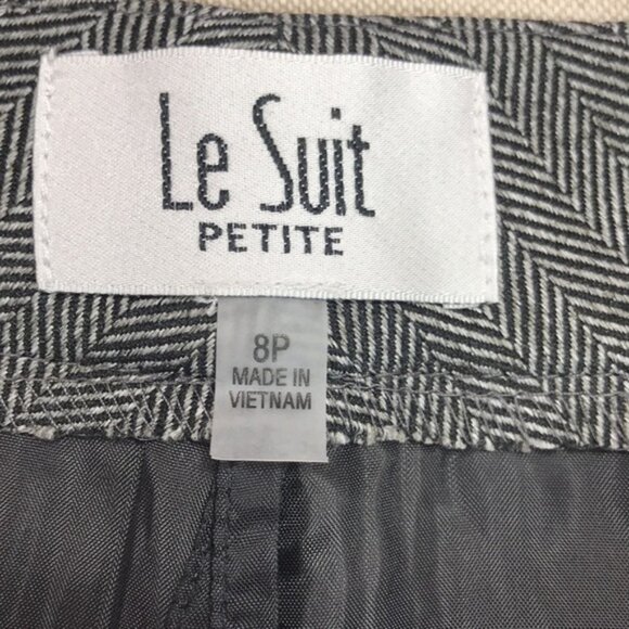 🎁Le Suit Petite Herringbone Pants - Picture 5 of 7